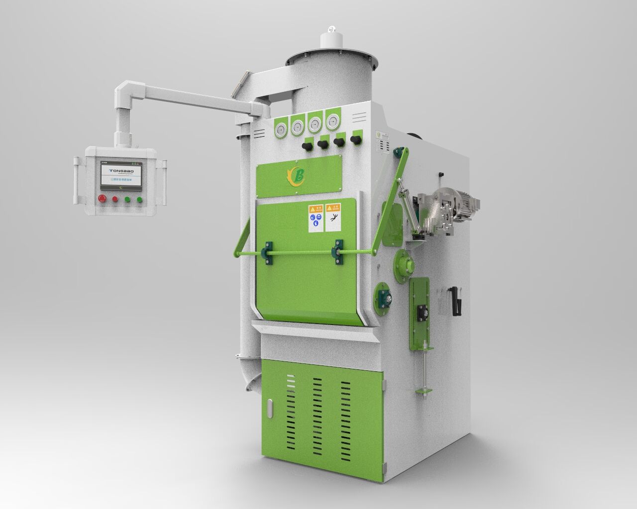 TB-NA400-4A履帶式自動噴砂機，杭州自動噴砂機